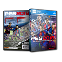 Pro Evolution Soccer 2018 Pc Game Cover Tasarımı (Dvd Cover)